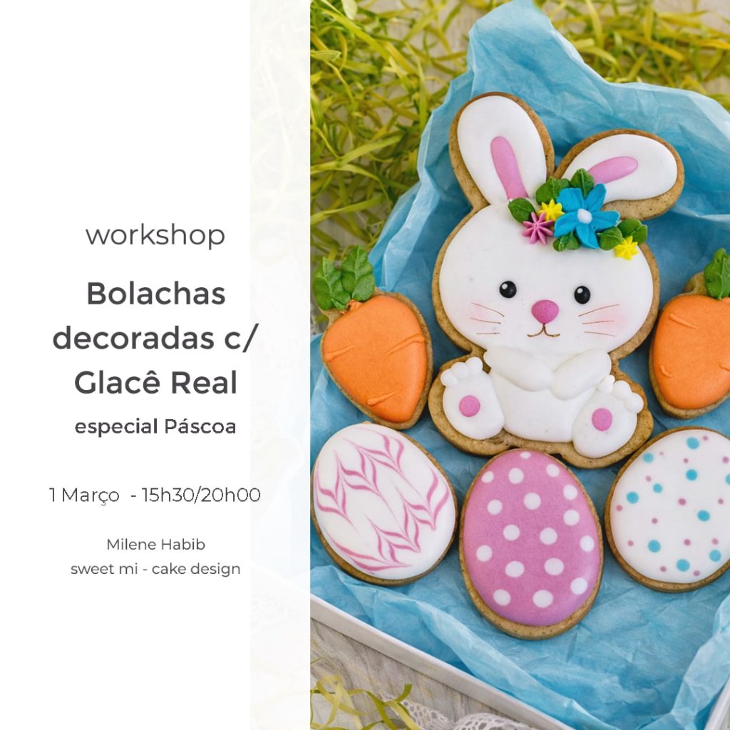 Workshop de Bolachas Decoradas em Glacê