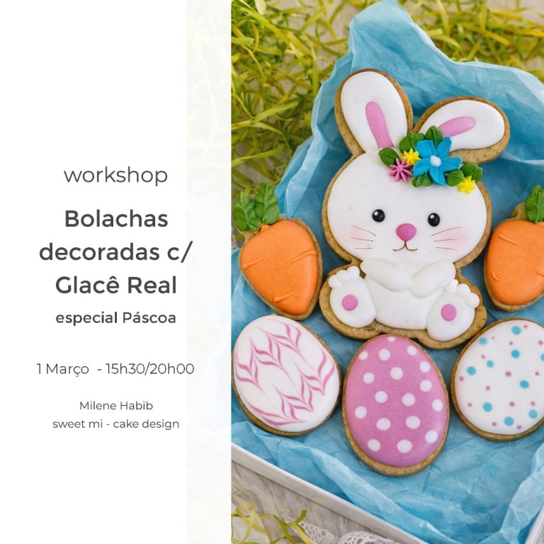 Workshop de Bolachas Decoradas em Glacê