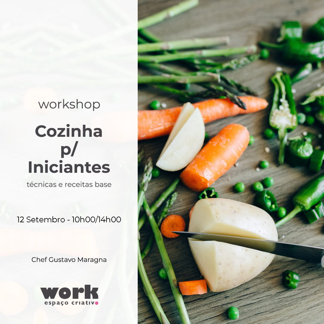 workshop Cozinha para Iniciantes