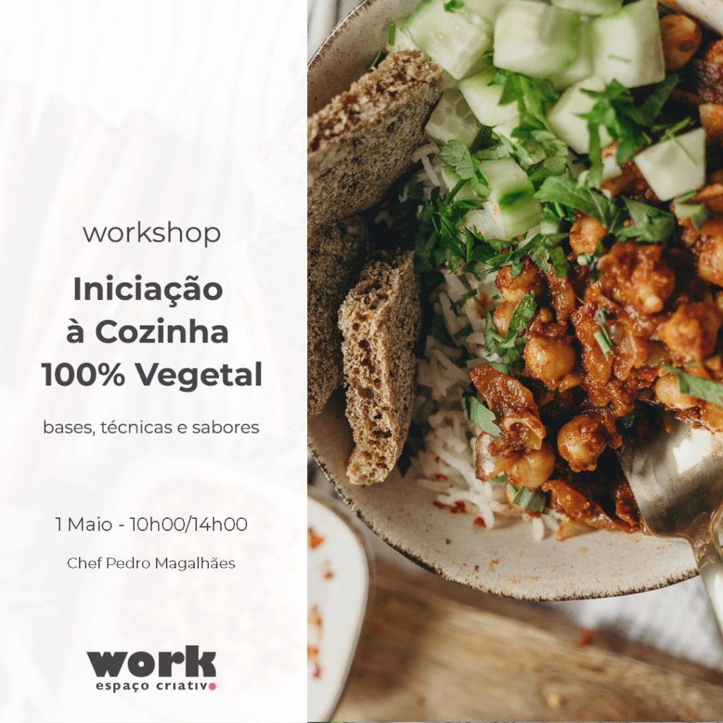 Iniciação à Cozinha 100% Vegetal