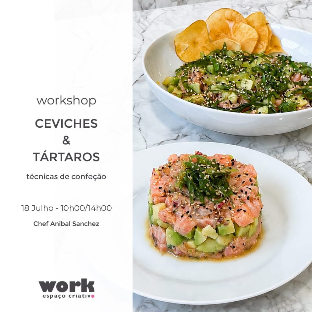 workshop ceviches e tartaros