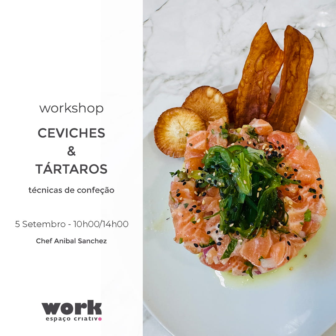 workshop Ceviches e Tártaros