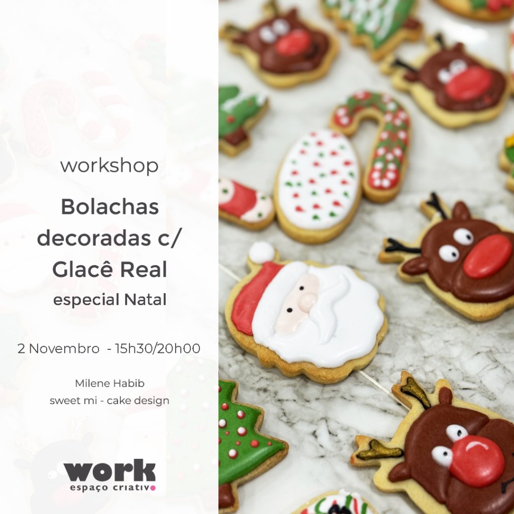 Workshop de Bolachas Decoradas em Glacê