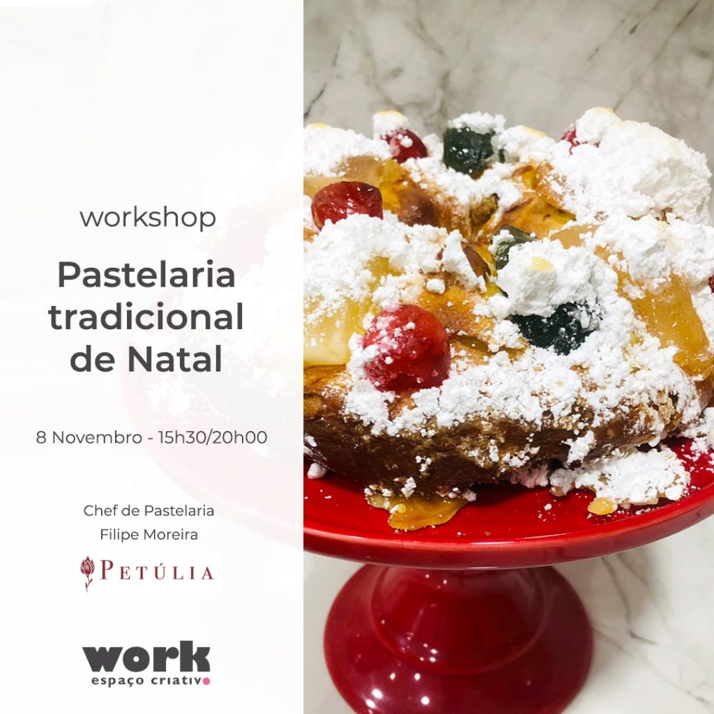 Workshop Pastelaria Tradicional de Natal