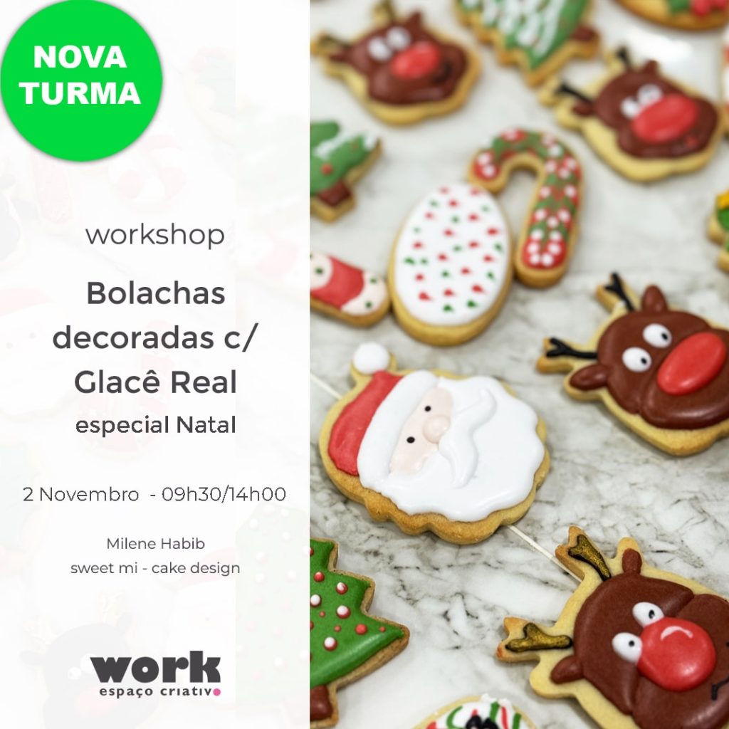 Workshop de Bolachas Decoradas em Glacê