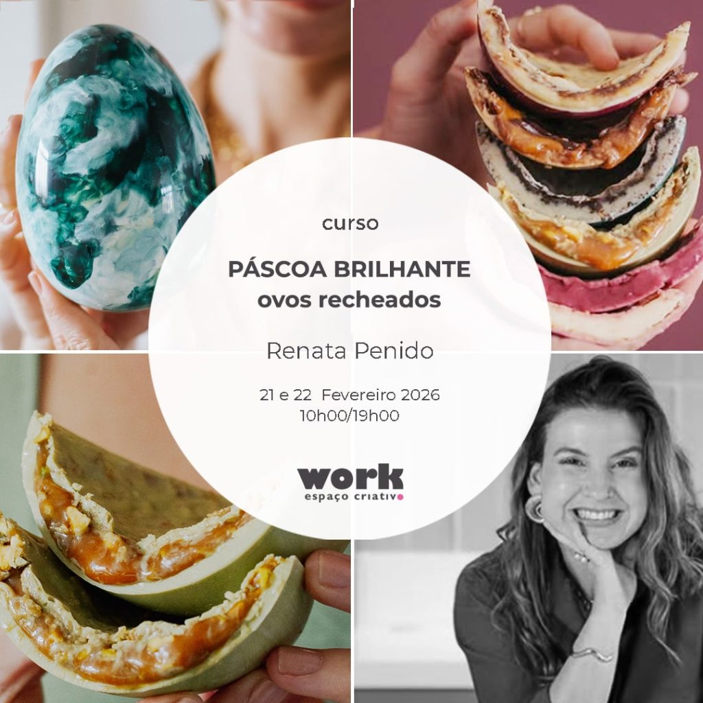 Formação de Ovos de Páscoa coma Chef Renata Penido