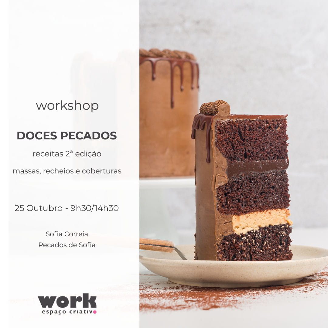 workshop Doces Pecados 2ª edição