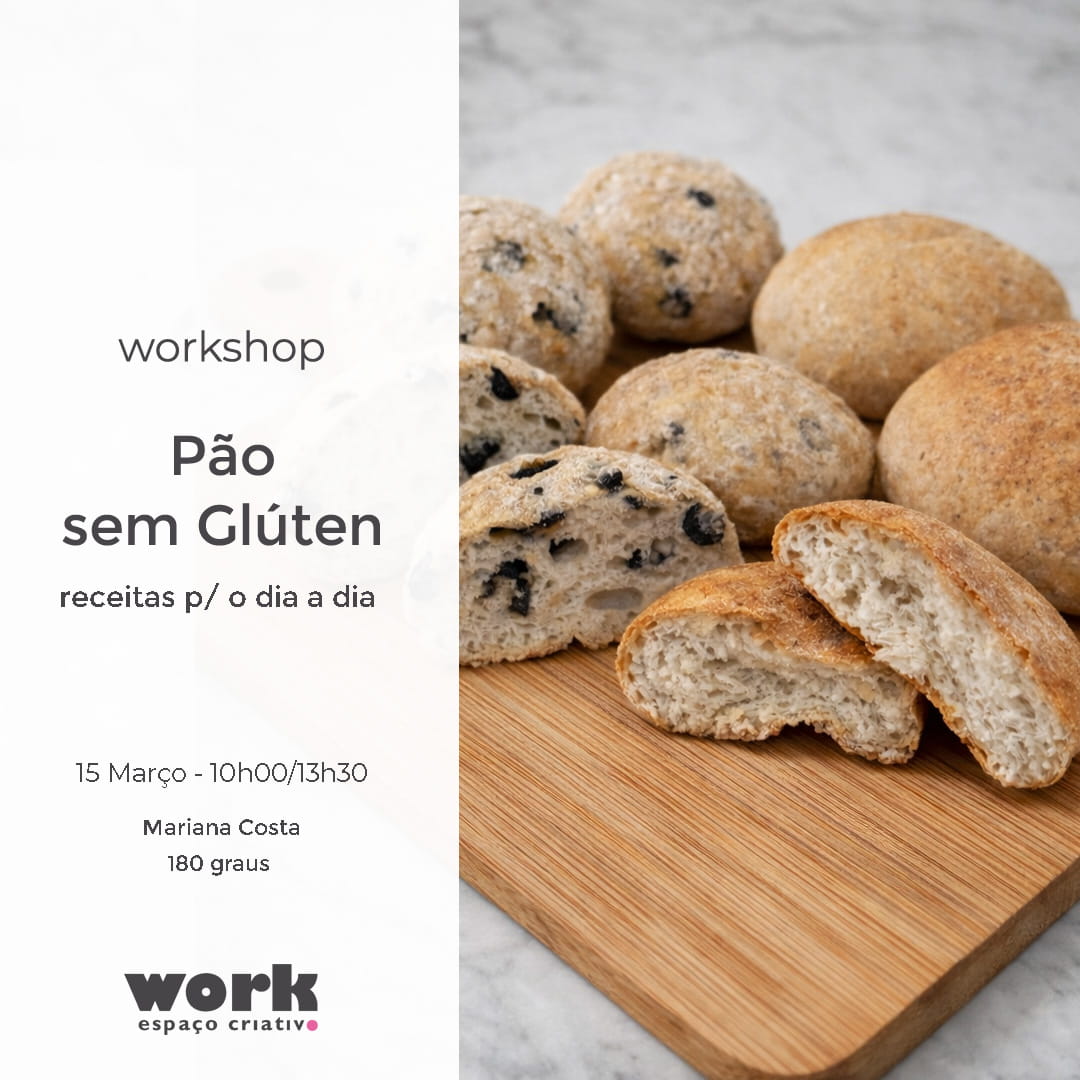 Workshop Pão Glúten Free para o Dia-a-Dia