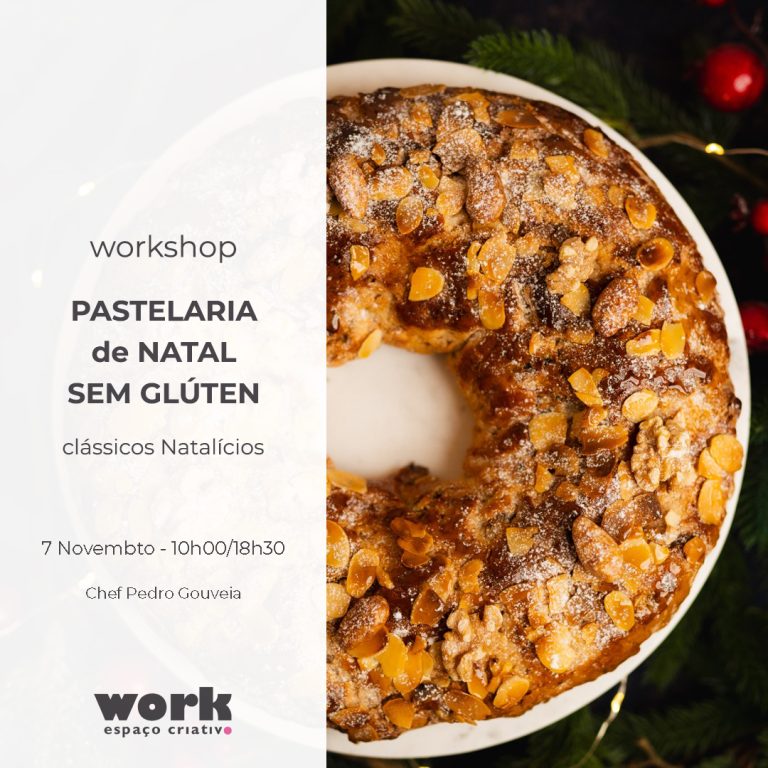 Pastelaria de Natal sem Glúten